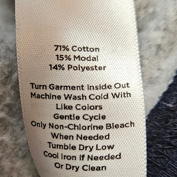 Talbots Womens Blue Striped Long Sleeve Crewneck Sweater Size Large - Picture 6 of 10